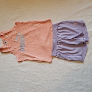 Puma girls 2 piece set size 6  NWT.